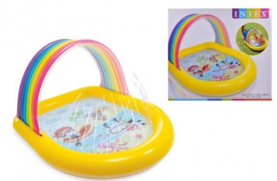 Rainbow Arch Paddling Pool 58" X 51" X 34"