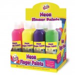 Tallon Neon Finger Paints 200ml