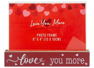 Love Photo Frame 6" X 4"