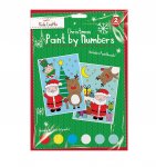 Xmas Paint By Numbers 2 Pack