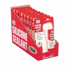 Multi Purpose Clear Silicone Sealant 70G Tube