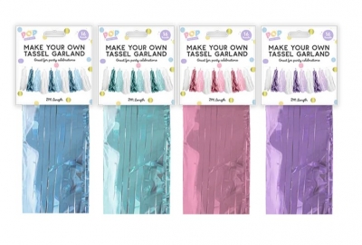 Pastel DIY Tassel Garland 2M