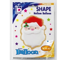 SANTA COOKIE 24" BALLOON