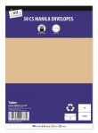 Tallon 30 C5 Manila Peal & Seal Envelopes 80Gsm