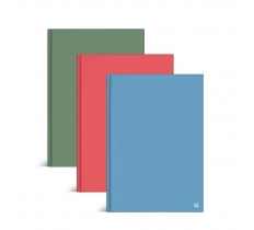 A4 Hardback Notebook Colour Asst