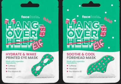 Face Facts Hangover Help Printed Eye / Forehead Mask