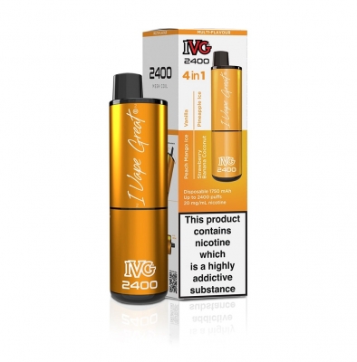IVG 2400 Exotic Edition 4 In 1 Disposable Vape