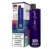 IVG 2400 Puff 4 In 1 Disposable Vape Blackcurrant Edition