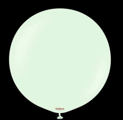 Kalisan 24" Standard Macaron Pale Green Balloons 2pc