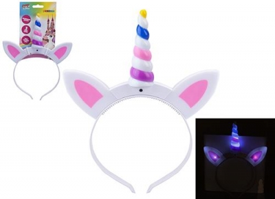 Light Up Unicorn Headband