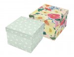 Mother's Day Floral Pink Gift Box (16 x 16x 13.2cm)