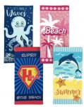 Kids On Trend Design Printed Beach Towels 70x140cm