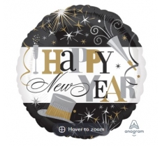 Elegant Celebration New Year Standard HX Foil Balloons S40