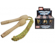 Wooden Skipping Rope 7" Boxed