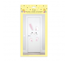 Easter Bunny Door Stickers