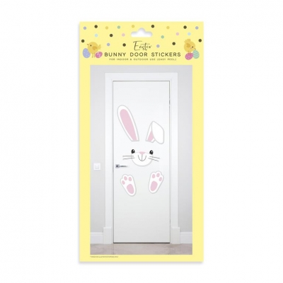 Easter Bunny Door Stickers
