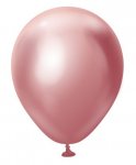 Kalisan 5" Mirror Pink Latex Balloons 100 Pack