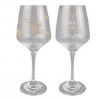 Mothers Day Printed Wine Glass