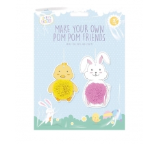 Make Your Own Easter Pom Pom Friends 2 Pack
