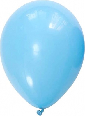 12" Premium Latex Balloons Cool Blue Pack Of 10
