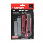 Dekton 2 Pack Knife + 5 Piece 9mm Blades + 5 Piece 18mm