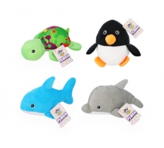 Sea Animal Plushies (6 in / 15 cm) 4 Assorted Designs