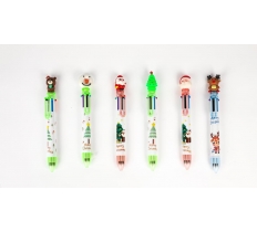 Xmas Novelty Pen ,10color Pen , assorted designs