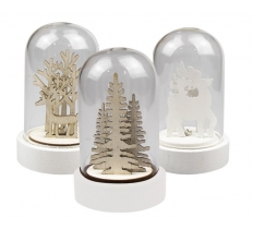 Christmas Bell Jar Light