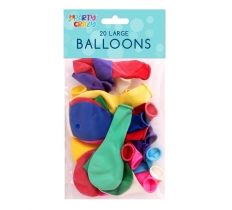 Large Round Balloons 20 Pack