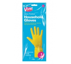 Household Gloves 1 Pair Large