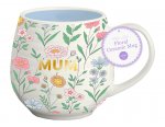 Mum Floral Ceramic Mug 440ml