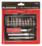 Blackspur Precision Knife Set 13 Pack