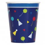 Peppy Birthday 9oz Paper Cups 8Ct