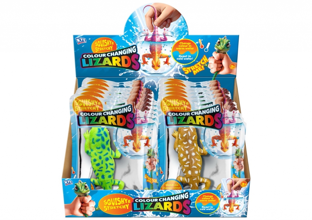 Squishy Colour Change Reptiles - Click Image to Close