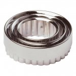 Chef Aid Metal Pastry Cutters Set Of 3