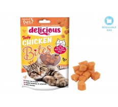 World Of Pets Chicken Bites Cat Treat 80G