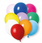 12" Latex Balloons 10ct Pastel Assorted Premium