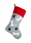 Pet Bone Design Christmas Stocking