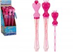 Princess Love Heart Bubble Wand 15"
