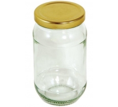 Tala Round Press Jar Gold Screw Lid 454g / 16oz