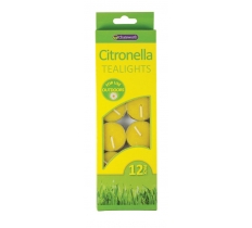 Tealights Citronella 12 Pack