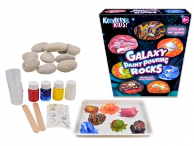 Paint Pouring Stones