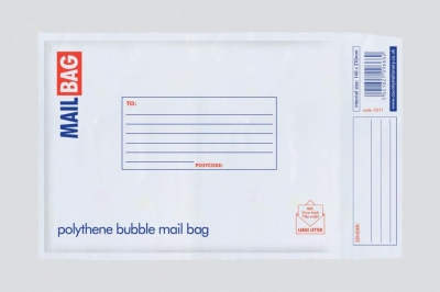 County Polythene Bubble Envelopes Small 170 X 260mm 10 Pack