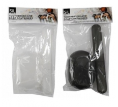Toothbrush & Soap Travel Set