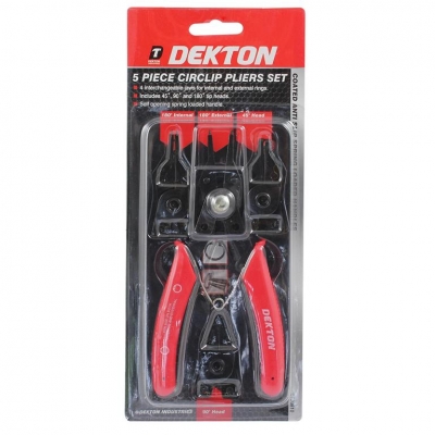 Dekton 5 Piece Circlip Pliers Set
