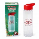 *** OFFER *** Christmas Drinking Water Bottle With Red Cap