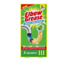 Elbow Grease Drain Unblocker Sachets 3 Pack