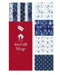 Christmas Gift Wrap 4M Midnight forest