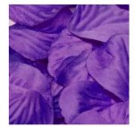 Eleganza Rose Petals - Purple 164Pcs