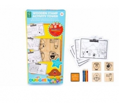 Hey Dugge Wooden Stamps Activity